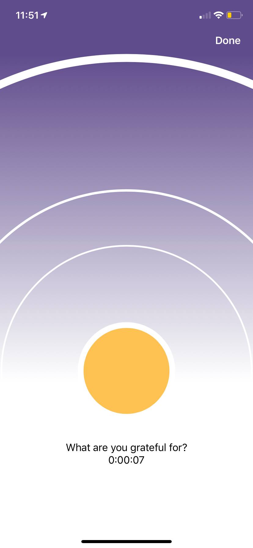 Screenshot of iPhone App